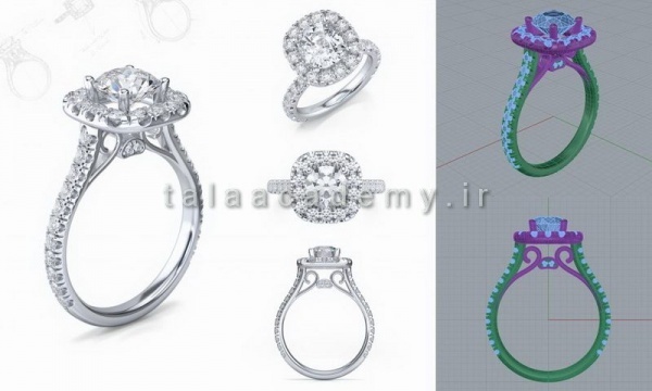 آموزش نرم افزار طراحی جواهر