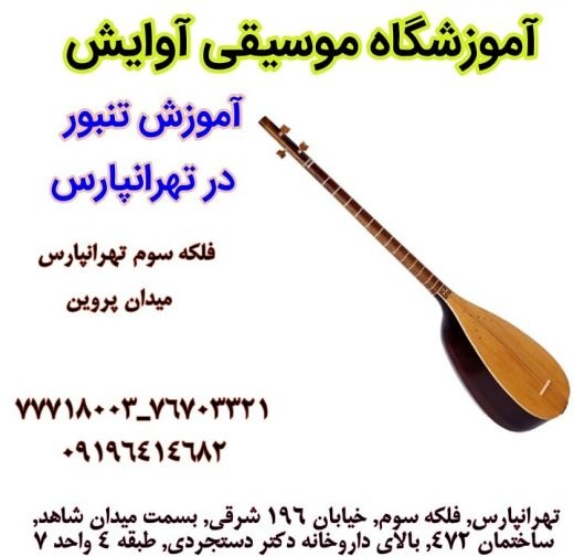 آموزش تخصصی تنبور در تهرانپارس