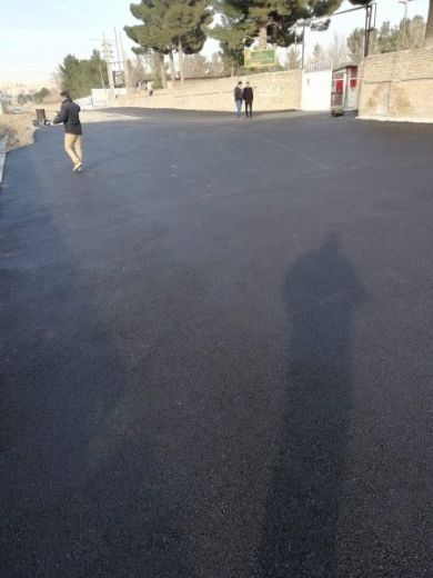 آسفالت کاری آسفالتکاری ایزوگام قیرگونی تراشه آسفال