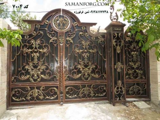 درب و پنجره و حفاظ و پله سی ان سی  لیزری فرفورژه
